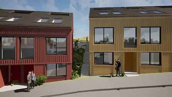 Utvikler har tatt sikte på å skape en harmonisk blanding av moderne komfort og respekt for områdets historiske arv.