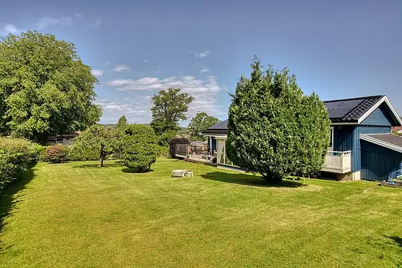 Her er det god boltreplass for lek, moro og avslapning