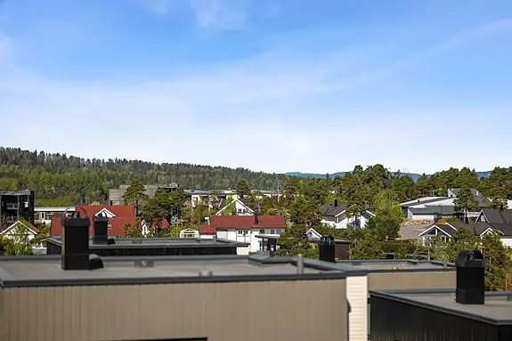Utsyn over hustakene har du og!