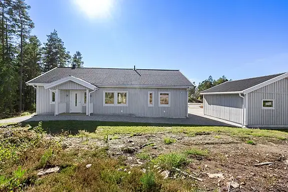 En flott familiebolig med alt på et plan!