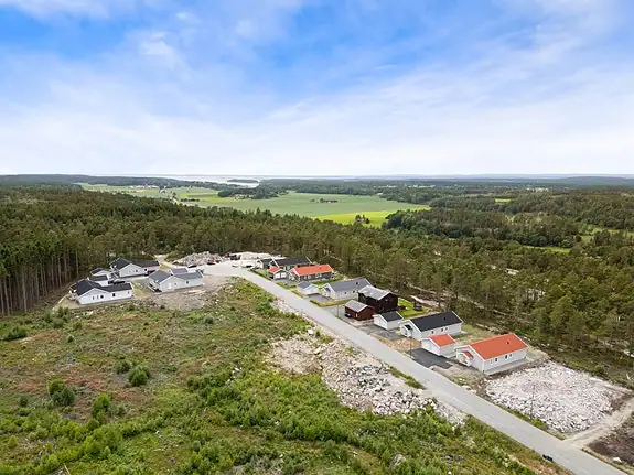 Det nye og sjarmerende boligområdet er under rask utvikling