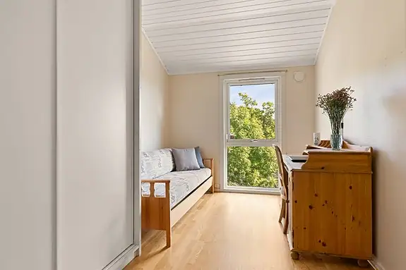 Her våkner du med naturen like utenfor vinduet