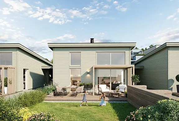 Egen hageparsell til hver bolig