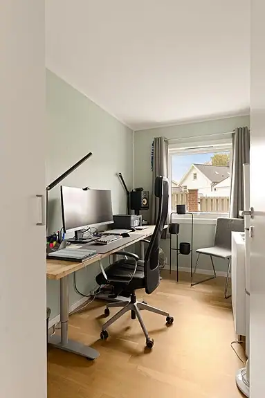 Soverom 2 - brukes i dag som kontor