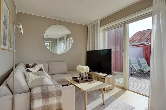 Koselig hjørne perfekt for sofa- og tv kos